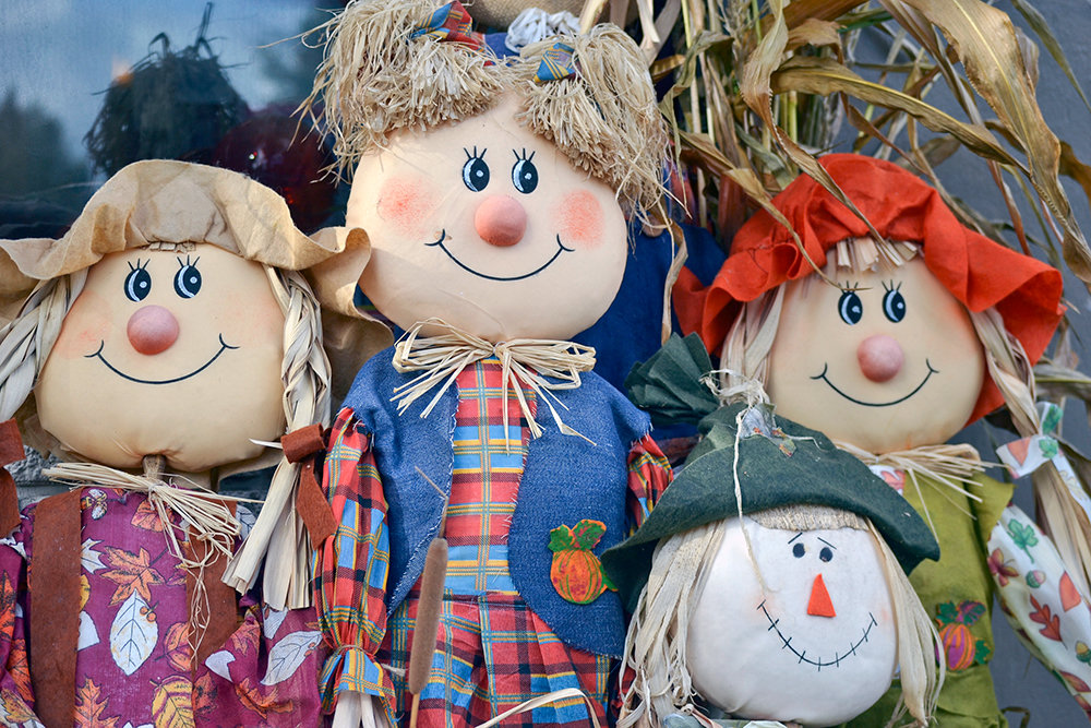 Scarecrows in downtown Blaine | The Northern Light