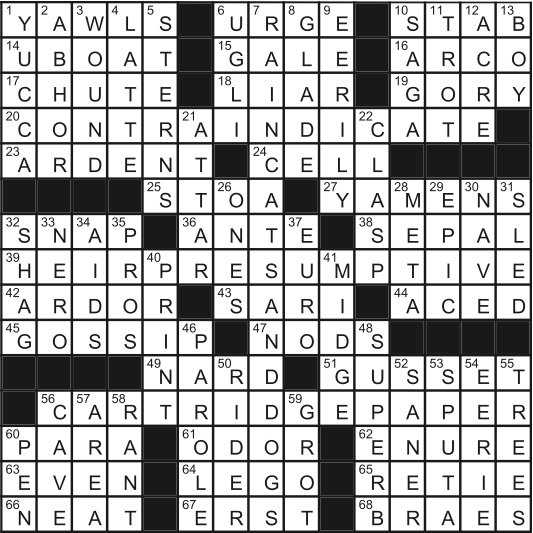 Crossword puzzle answers April 23 April 29 The Northern Light Crossword puzzle answers April 23 April 29 The Northern Light