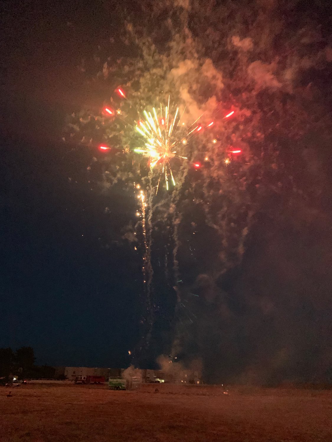 Breakwaters Bar and Grill and Westwind Marine set off fireworks this year at the marina.