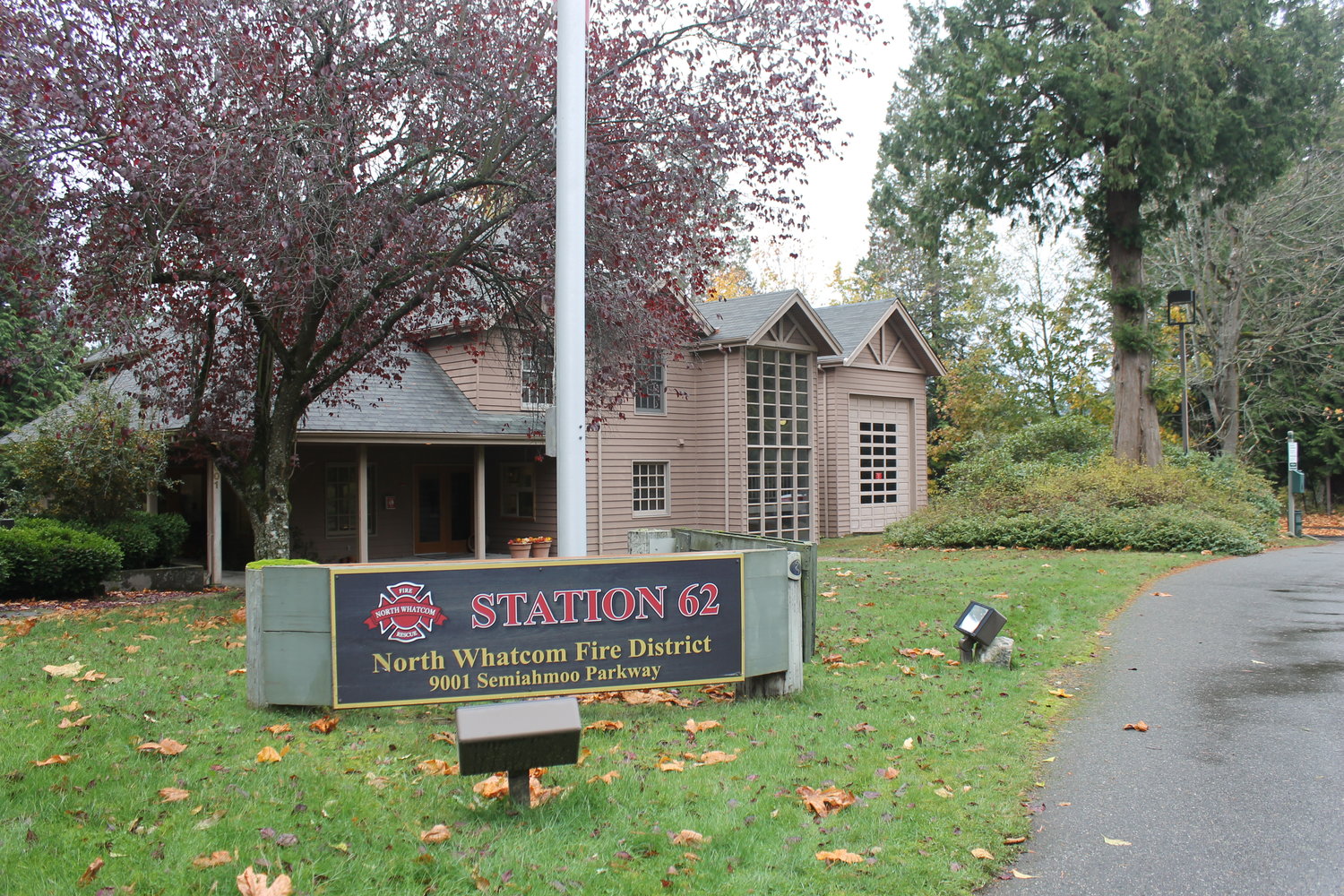 North Whatcom Fire and Rescue’s Station 62 on Semiahmoo Parkway.