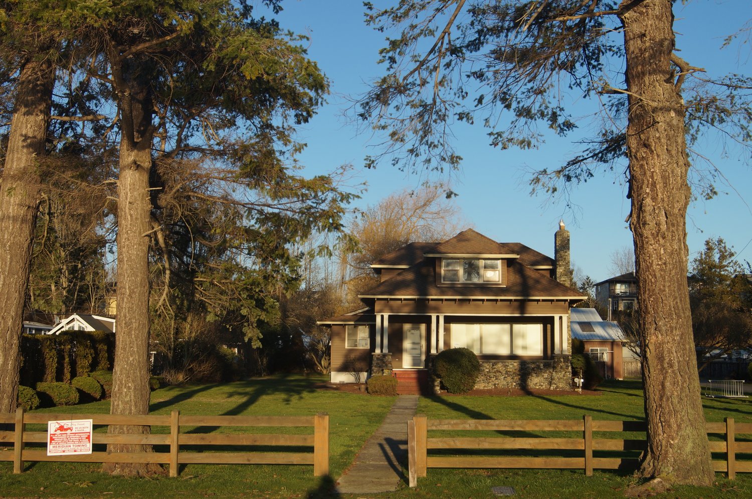 The Vogt family homestead at 7968 Birch Bay Drive