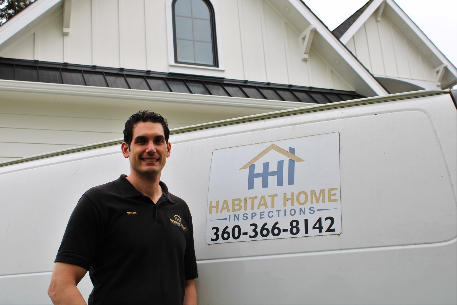 Habitat Home Inspections owner Brian Mattioli donates 10 percent of his gross business income to Habitat For Humanity in Whatcom County.