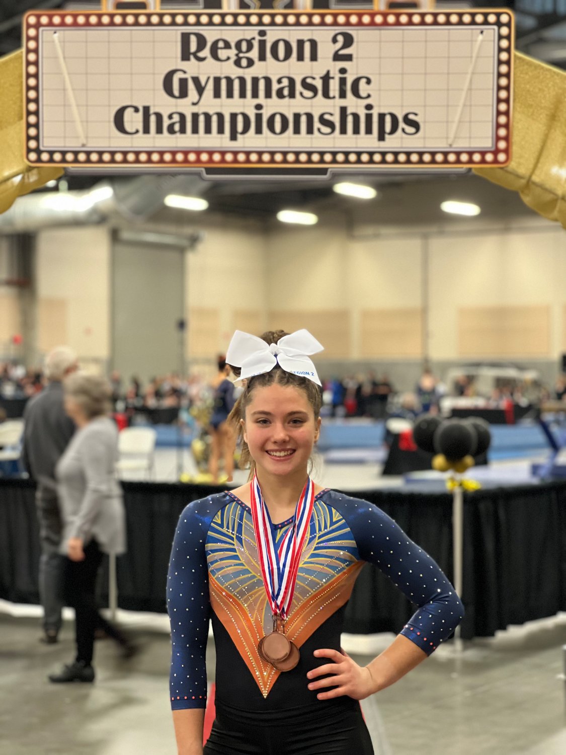 Blaine resident Campbell DeJong, 14, placed fourth all-around in regionals and 11th all-around at the level 9 Western Championships in Salt Lake City.