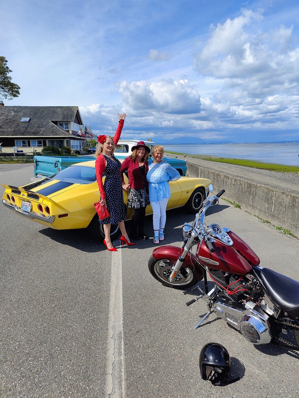 First Point Roberts Car Cruise of the year stopped in at Maple Beach on May 29.