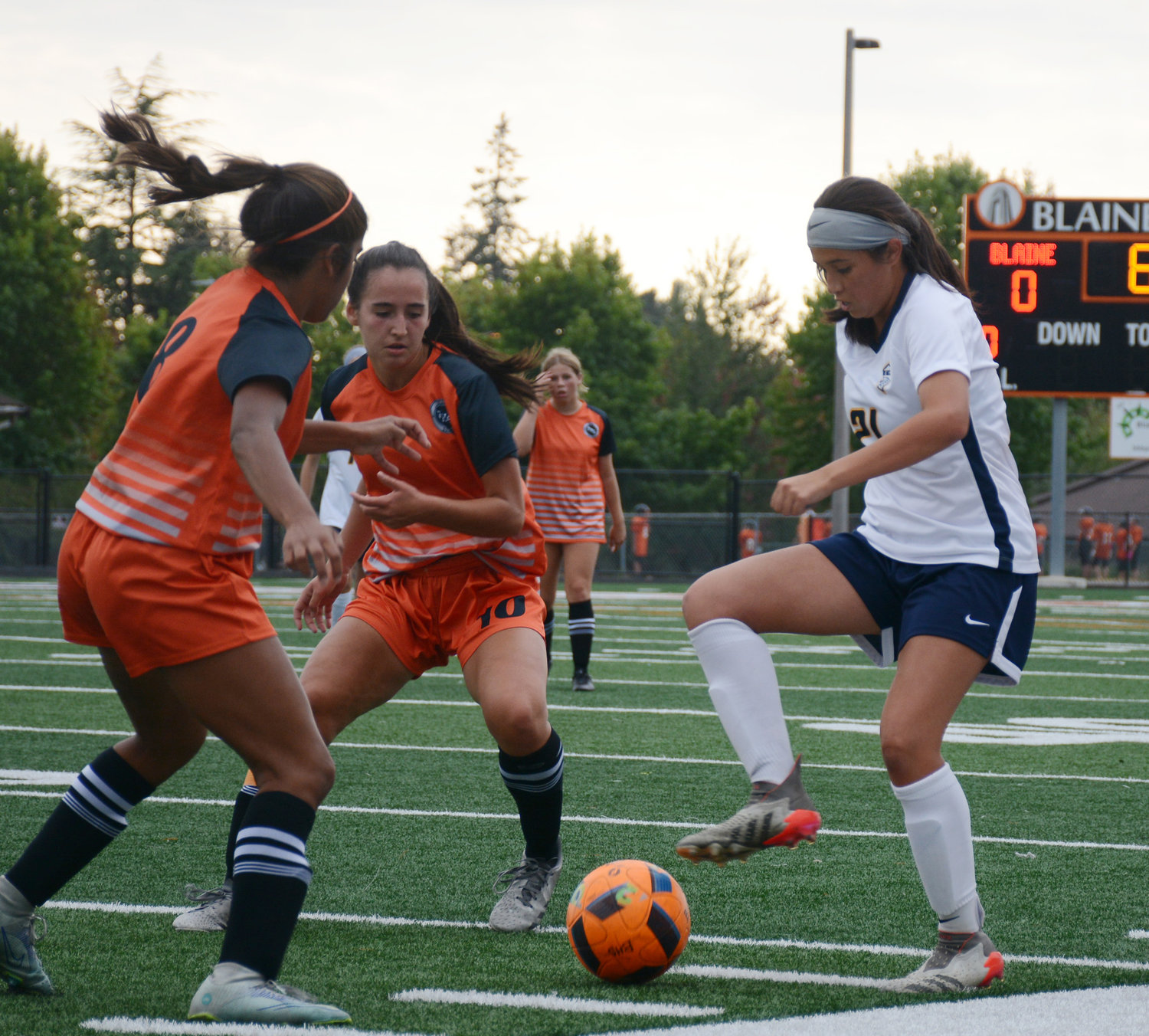 The Lady Borderites lost 4-1 to Burlington-Edison in their first home game of the season on September 15.