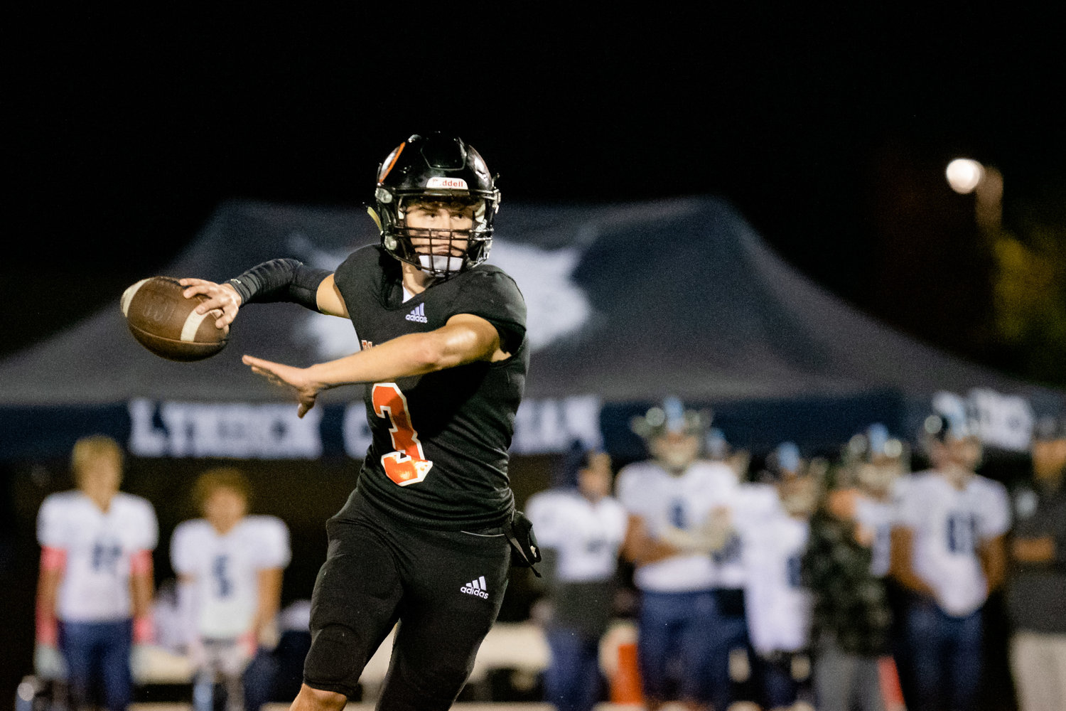 Sophomore quarterback Colin Davis helped put Blaine on the board, connecting twice with his receivers for touchdown passes in the second half.