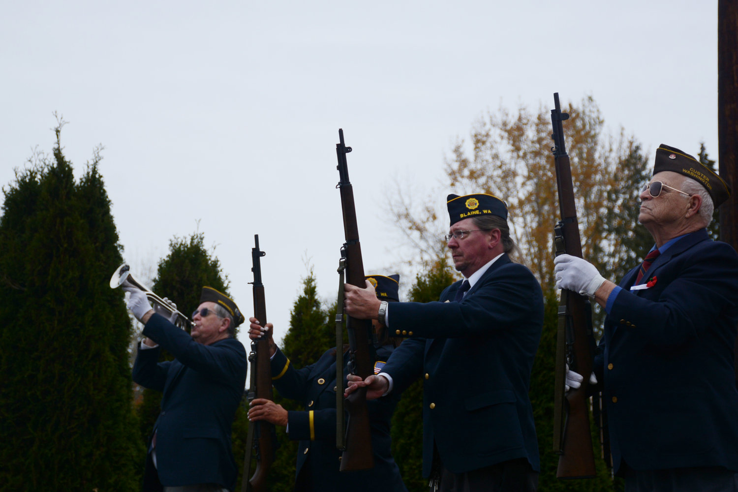 The Veterans of Foreign Wars Post 9474 and American Legion Post 86 honored those who have served during the annual Veterans Day tribute at Veterans Memorial Park in Blaine on November 11.
