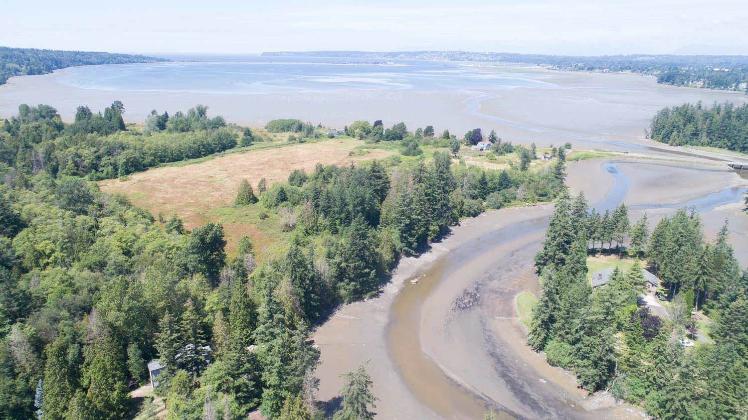 Blaine-Birch Bay Park and Recreation District 2 purchased its second piece of land from Whatcom Land Trust for the California Creek Estuary Park. The 24-acre park, located near the mouth of California Creek, will offer habitat conservation, trail access and a kayak launch.