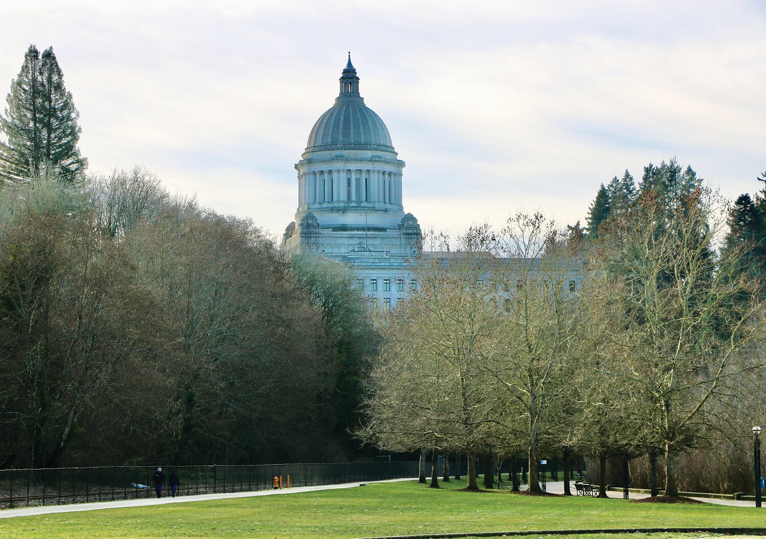 The Washington state Capitol building in Olympia.