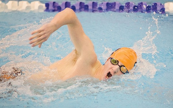 Panther Swim Team Takes Third In Lander 