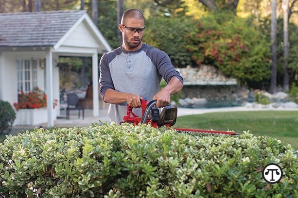 Power equipment makes it easier to have a neat, attractive yard that turns the neighbors green with envy.