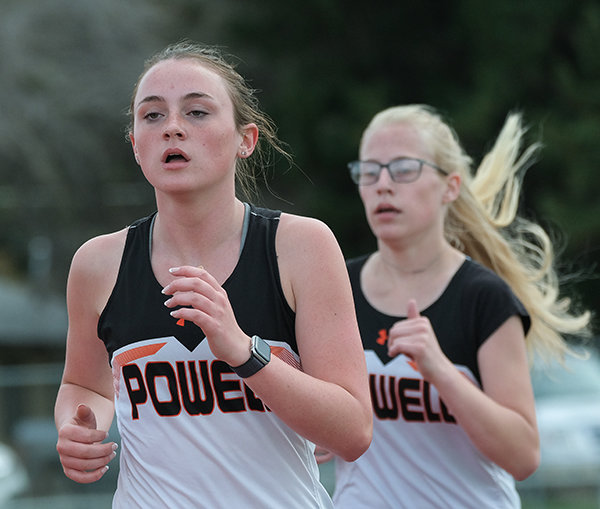The Panther girls&rsquo; track team ran away with the victory on Thursday, as freshmen Kinley Cooley and Jordan Black helped each other push the pace in the 1600. The Panthers capped the weekend with two meet victories heading into regionals this weekend in Kemmerer.
