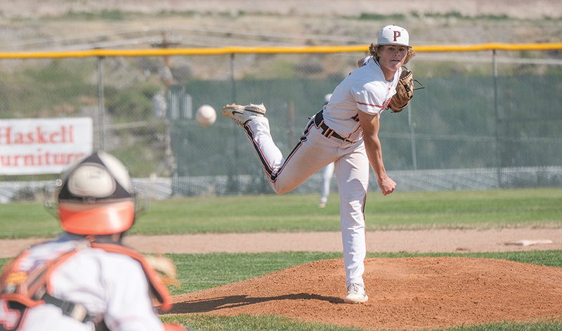 Brock Johnson helped the Pioneers get off on the right foot at the state tournament, finishing with 10 strikeouts and allowing one hit in 5 1/3 innings against Cheyenne on Monday.