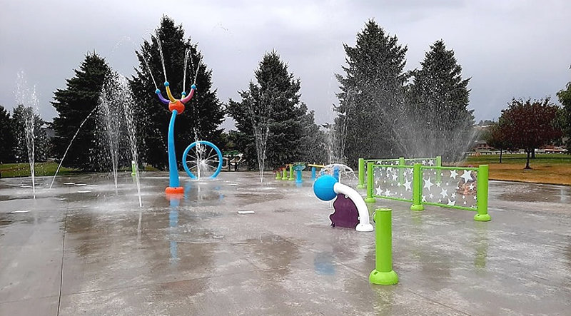 The Cody splash pad has become very popular since it opened, Powell City Administrator Zack Thorington said, and a future one in Powell could benefit by having a community group to help raise funds to match the grant award as happened in Cody.