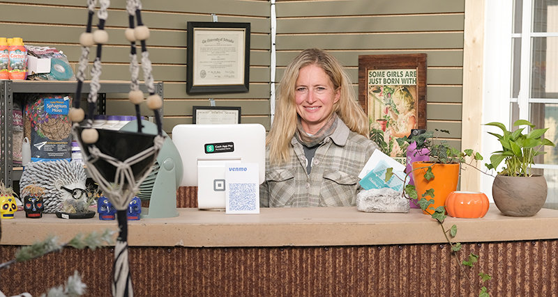 Kendra Morris has owned Pollen Landscapes for seven years. This year the business moved to a new location on 601 Stone St. in Cody.