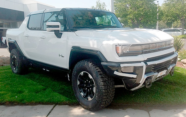 The GMS Hummer EV pickup is one of the offerings of the new EV Hummer line, which Yellowstone Motors is planning for by expanding operations onto a neighboring lot along Gateway Drive.