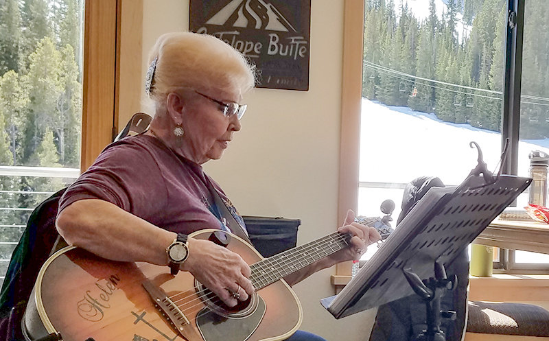 Live music is part of the experience awaiting seniors at Antelope Butte ski area.