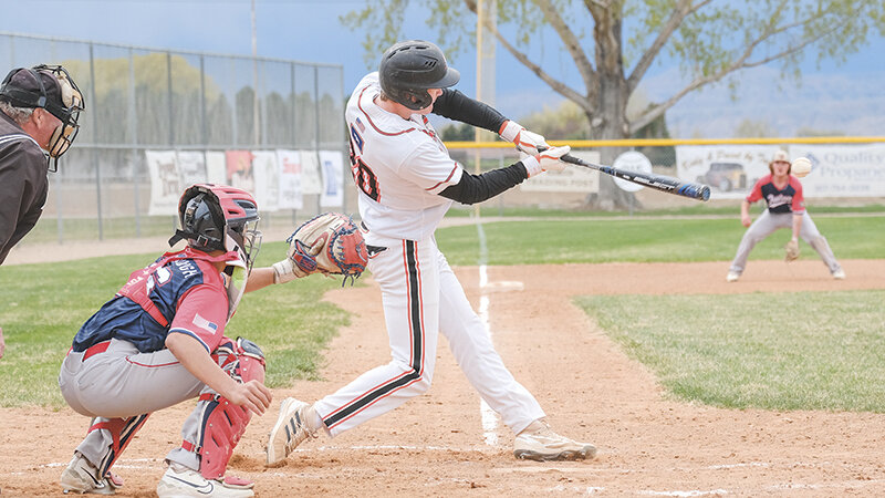 Trey Stenerson and the Pioneers swept Miles City on Sunday, battling back to a .500 record after an 0-4 start to the season.
