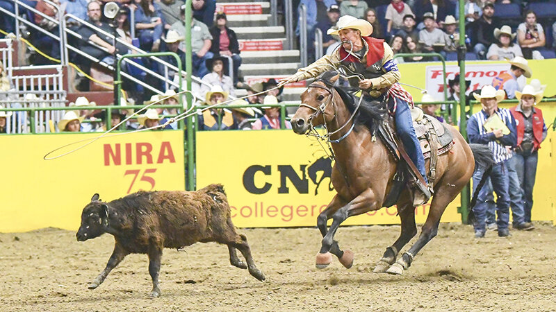 Logan Smith wrapped up his sophomore year at Northwest with a seventh place finish in the championship round at the CNFR on Saturday.