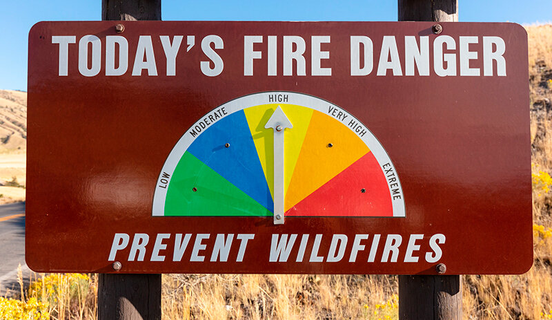 Yellowstone National Park&rsquo;s fire danger is now rated as high, yet there are no fire restrictions in place or planned in the park.