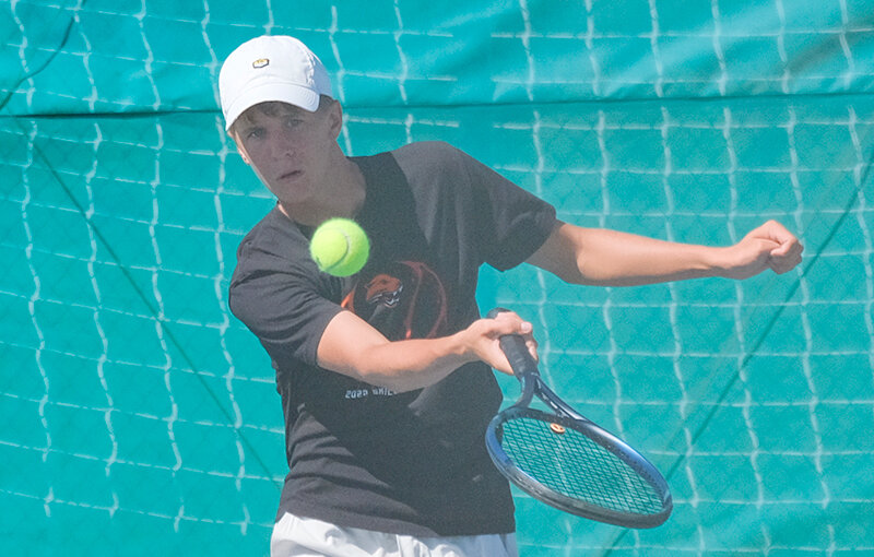 Nathan Preator finished the first four matches 4-0 at No. 2 singles, as the Panther boys rolled to a 4-0 start to the season.