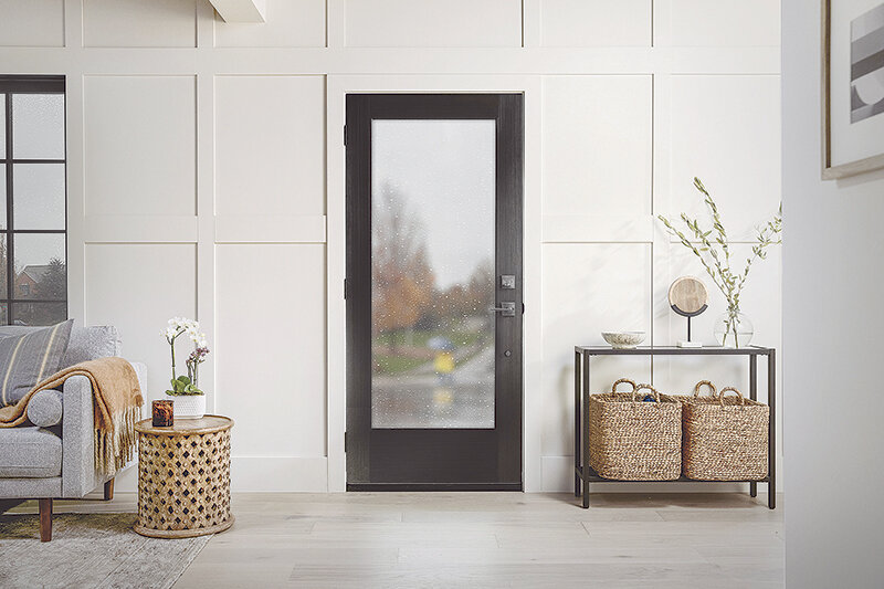 Replacing your front door with one designed to better protect against the elements can improve energy efficiency and protect your home from outdoor elements.