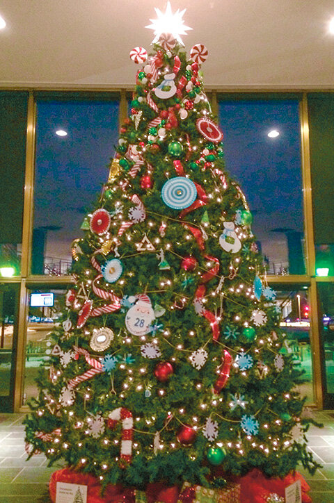 A decorated tree greets visitors to the Buffalo Bill Center of the West&rsquo;s annual Holiday Open House.