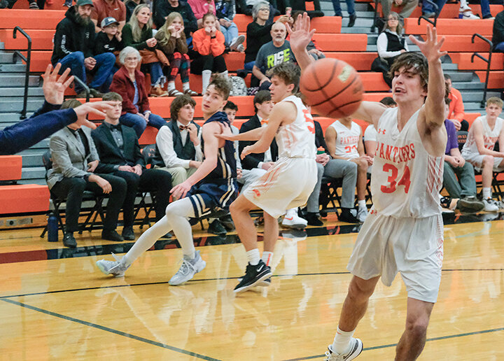 Powell sophomore Caden Nelson is back on the court for another basketball season after missing most of the season last year due to a severe case of pneumonia.