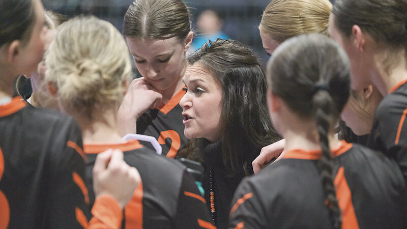 Lesli Spencer was named 3A West Coach of the Year after the Panther volleyball team finished 27-8 this past season.