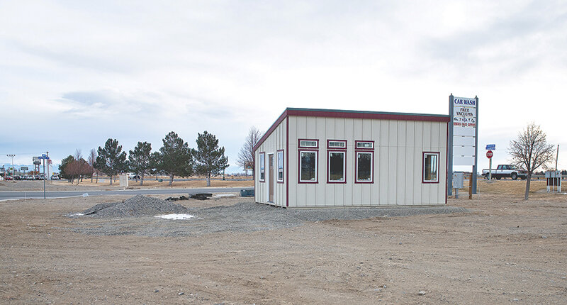 Zane and Joni Bennett plan to soon open a coffee hut and an electric vehicle charging station on a small parcel of land that they purchased from the City of Powell last year.