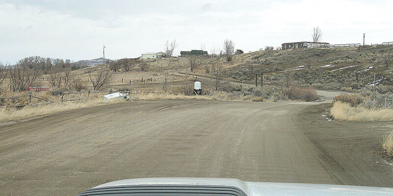 Sage Drive residents are frustrated about the road around the hill (pictured) as it is narrow and can get very slick in the winter.