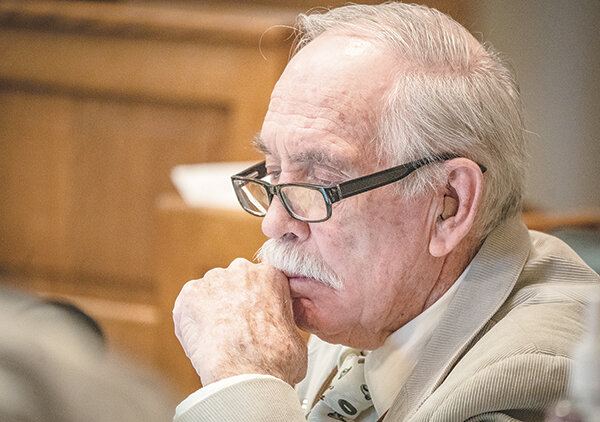 Rep. John Winter (R-Thermopolis) said during the budget debate in the House that any anger over it should be directed at the federal government, which spends &lsquo;whatever they feel like. Well, we pay cash for everything and we save like no other state.&rsquo;