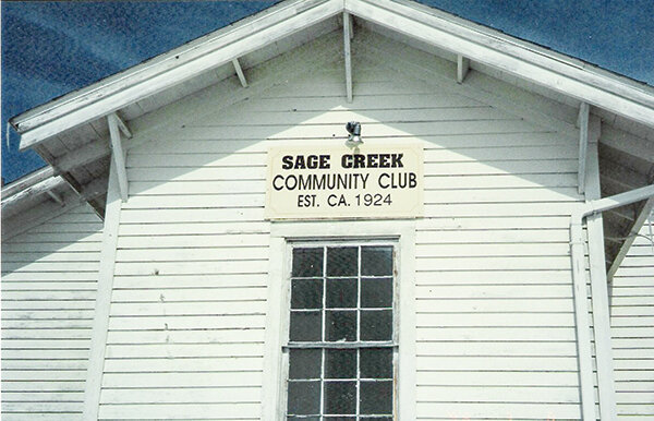 The Sage Creek Community Club has a long history of hosting events at its over 100-year-old clubhouse east of Cody.