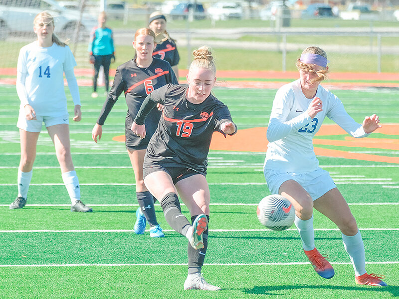 Ivy Agee finished with seven combined goals for the Panthers against Mountain View and Lyman on Friday and Saturday, helping set up a battle for a top spot in the final regular season game Friday.