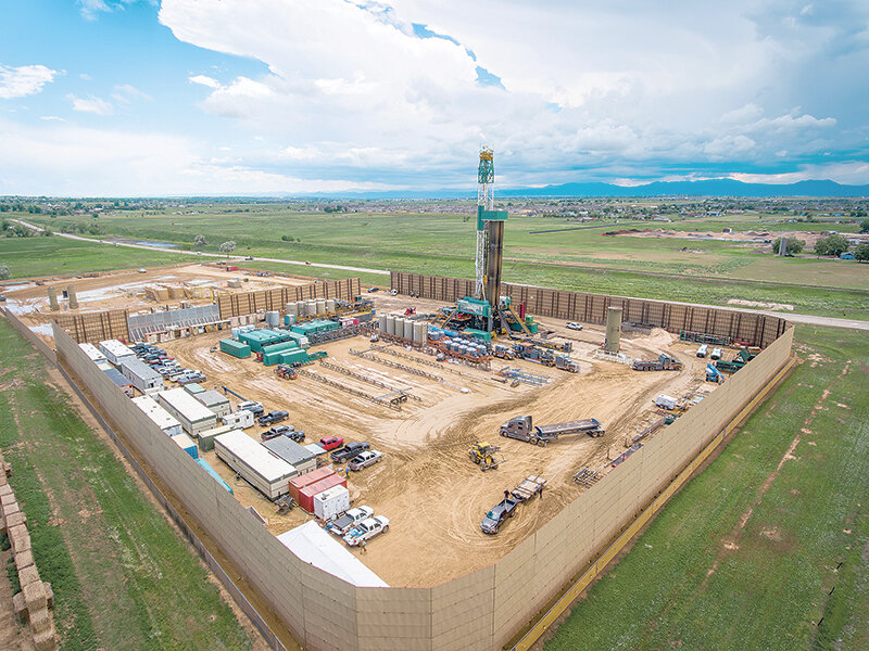Drilling Rig 41 is located in the DJ Basin oil patch in Weld County, Colorado, where Cody man Luis Martinez works and lives for two weeks at a time.