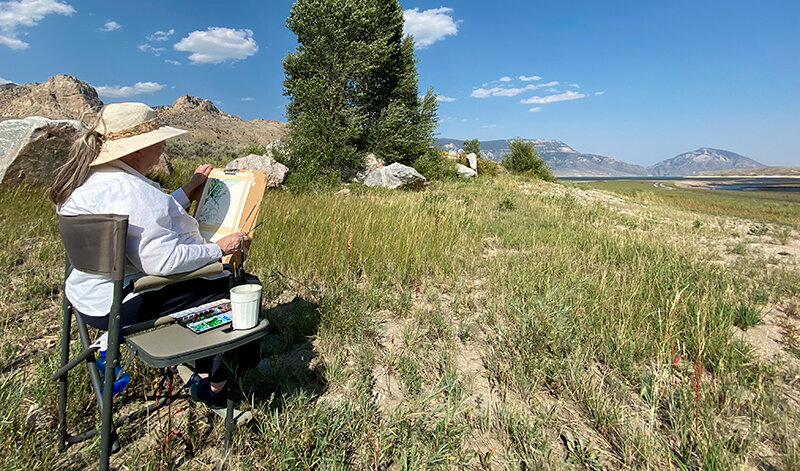 Get creative outdoors with Paint in the Park,&nbsp;Plein Air in the Parks, and more art-related events&nbsp;across&nbsp;Wyoming State Parks.