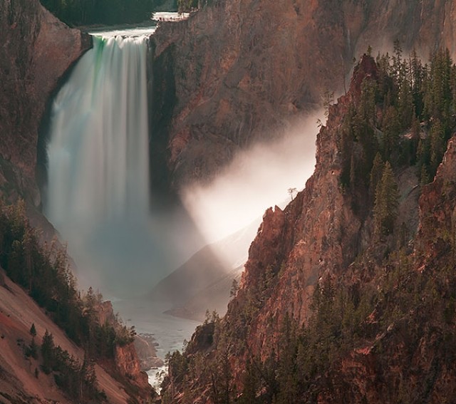 If global warming continues as the Rocky Mountain Climate Organization and Greater Yellowstone Coalition fear, Lower Falls in Yellowstone National Park may not flow as vigorously less than 100 years from now, according to a report released this week.