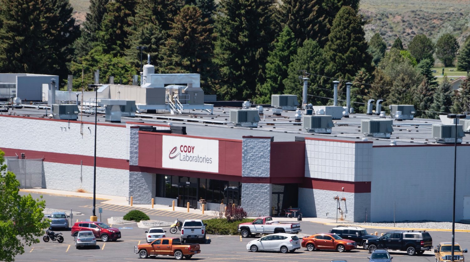 Cody Laboratories' main facility on West Yellowstone Avenue is pictured Wednesday afternoon. The company's owner announced Tuesday that it will shut down the business later this summer.