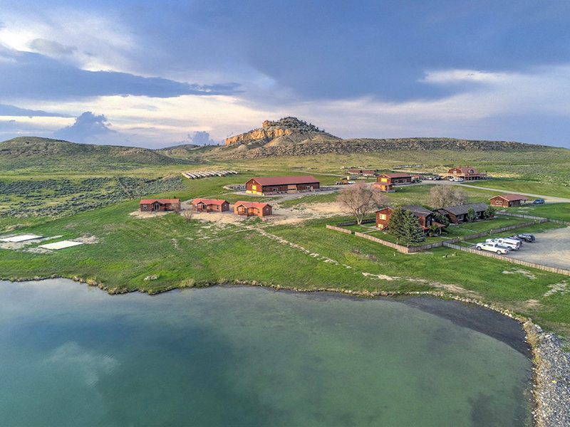 An advertisement for Monster Lake Ranch posted this summer described one part of the ranch as ‘beautiful land in a magical setting ... straight out of a western cowboy novel.’
