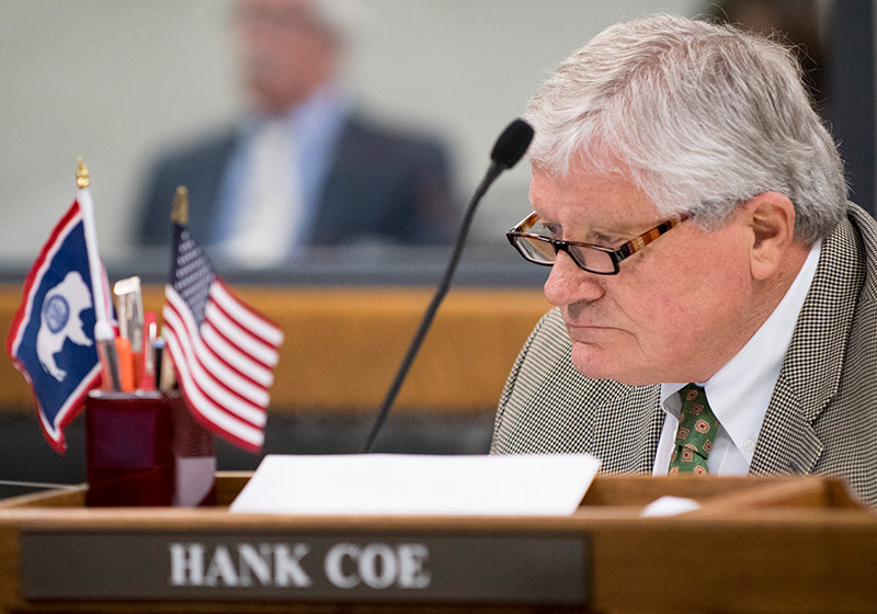 State Sen. Hank Coe, pictured here during the 2019 Legislative Session in Cheyenne, is retiring from the Wyoming Legislature after 32 years.