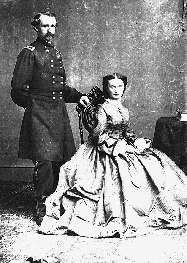 George Armstrong and Libbie Custer never had children, and the couple’s dogs became ‘their surrogate family,’ said Brian Patrick Duggan, a canine historian. Duggan is the author of ‘General Custer, Libbie Custer and Their Dogs: A Passion for Hounds from the Civil War to Little Bighorn.’