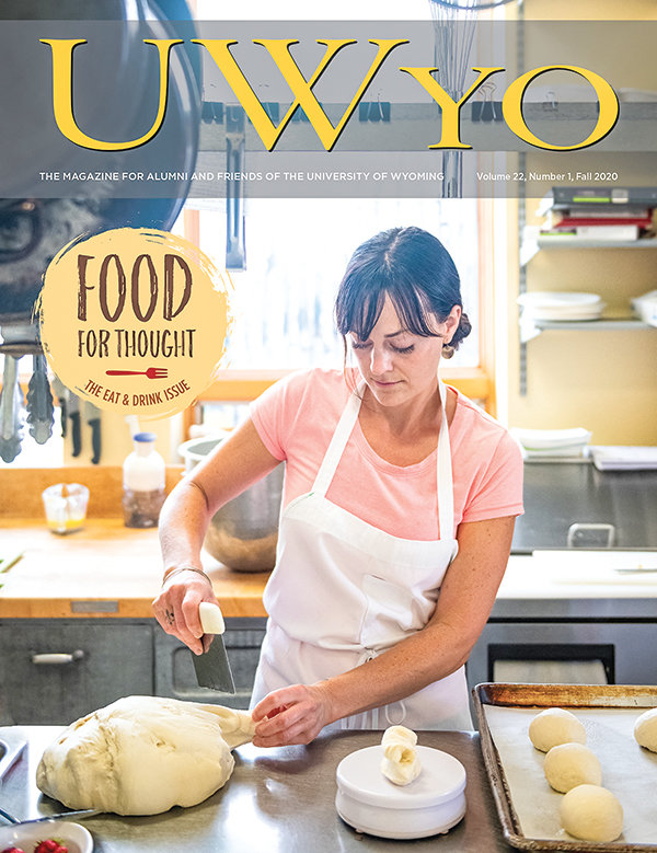 Sheena Ernst, who grew up in Powell and graduated from the University of Wyoming, is featured on the cover of the fall 2020 edition of UWyo, which features an eat and drink theme. Ernst owns and operates The Wild Table in Red Lodge, Montana.
