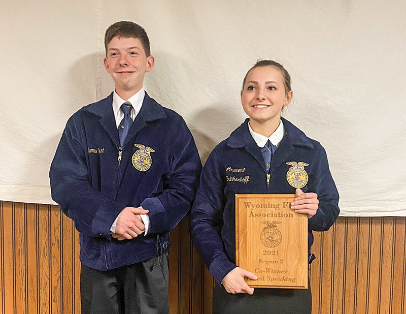 Sam Yount and Aramonie Brinkerhoff