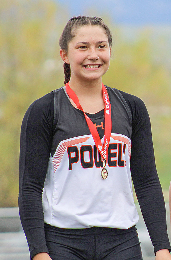 Kami Jensen (pictured), Cassidy Miner, Jenna Hillman and Emma Karhu picked up individual wins at the 3A West Regional Meet in Lander last weekend. The 4x400 relay team of Anna Bartholomew, Waycee Harvey, Megan Jacobsen and Hillman also finished first.