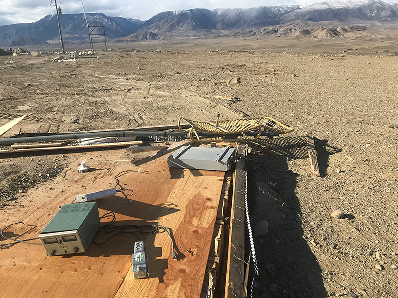 A Park County radio repeater used for emergency communications sustained major damage due to the high winds in Clark Monday night.