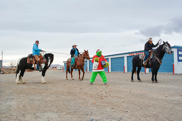 Cowboys saddle up again to deliver Christmas cheer