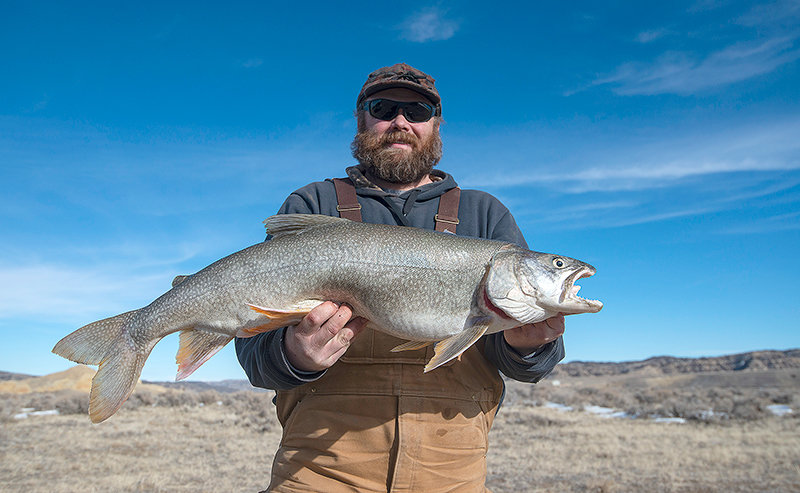 Giant trout carries ice fishing team to derby win | Powell Tribune