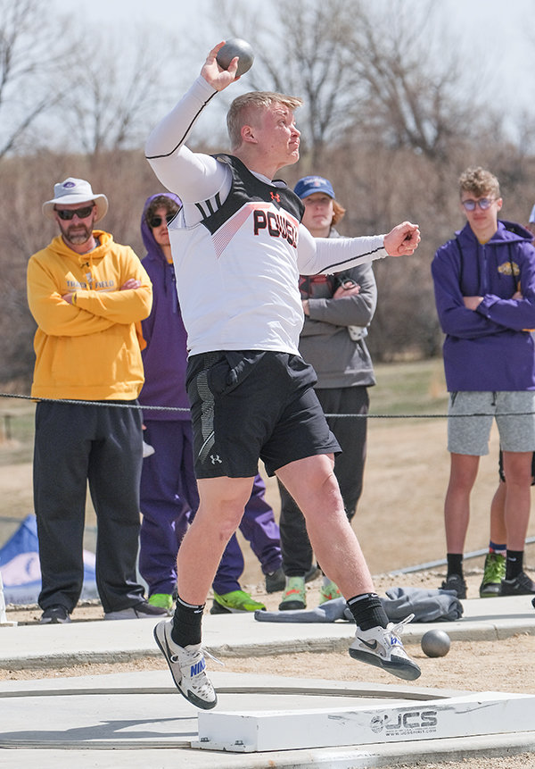 Continuing his strong start to the season, PHS senior Toran Graham won the shot put for the second week in a row and placed second in the discus on Saturday in Buffalo.
