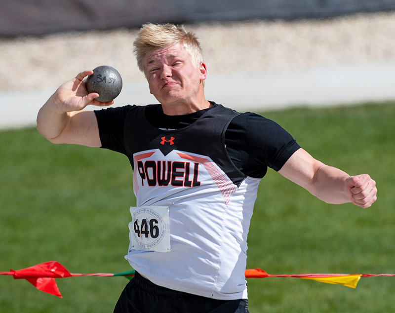 A strong season finished with a runner up performance at state for senior Toran Graham as his throw of 52 feet, 6 inches earned him the silver medal at the state meet in Casper on Saturday.