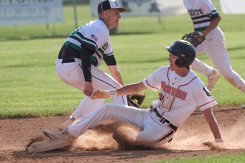 Trey Stenerson led the way for the Pioneers at the plate, pushing him to the A West Co-Player of the Year honors with Cody’s Jackson Schroeder.